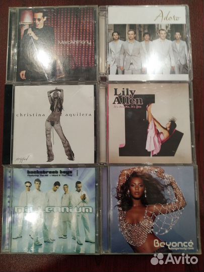 Фирменные cd поп