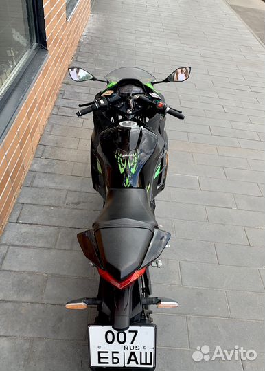Электромотоцикл kawasaki Ninja 5kw