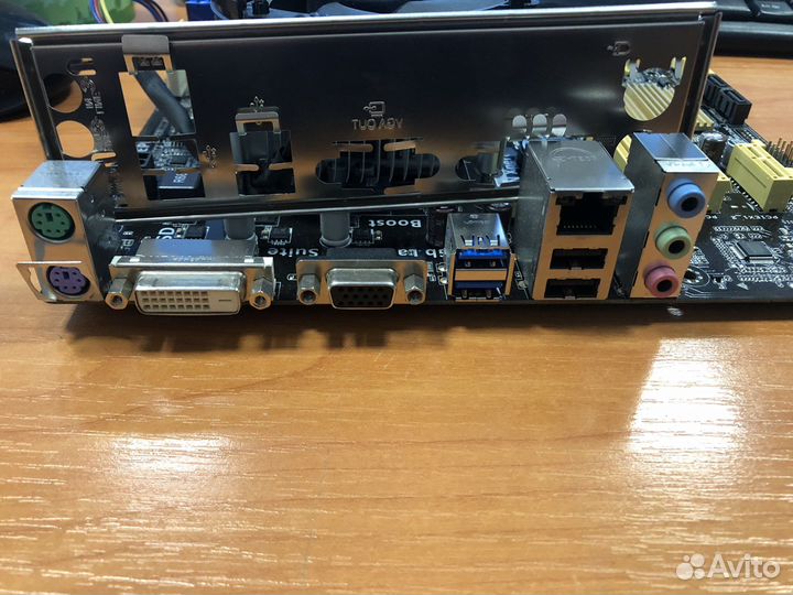 Материнская плата Asus H81M-K Core i5-4460+8gb