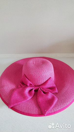 Шляпа женская летняя с широкими полями