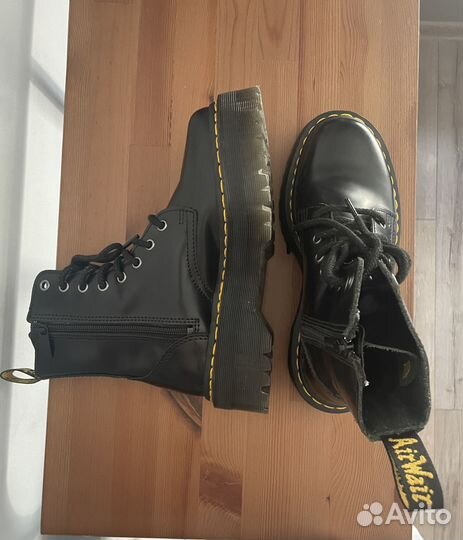 Ботинки Dr Martens Jadon Polished Smooth Black