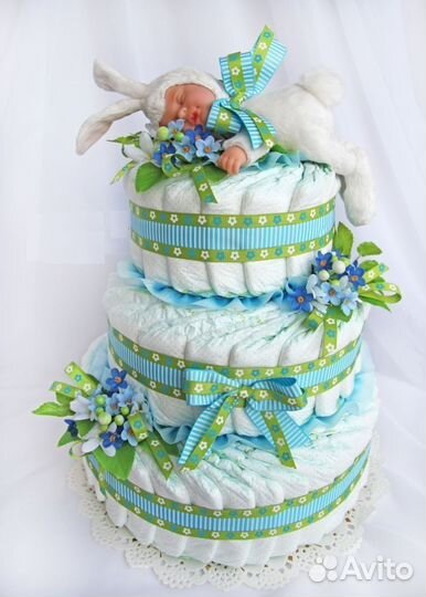 Торт из памперсов