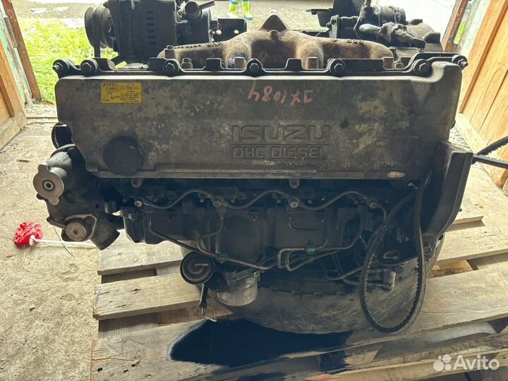 Двигатель 4hf1 isuzu elf