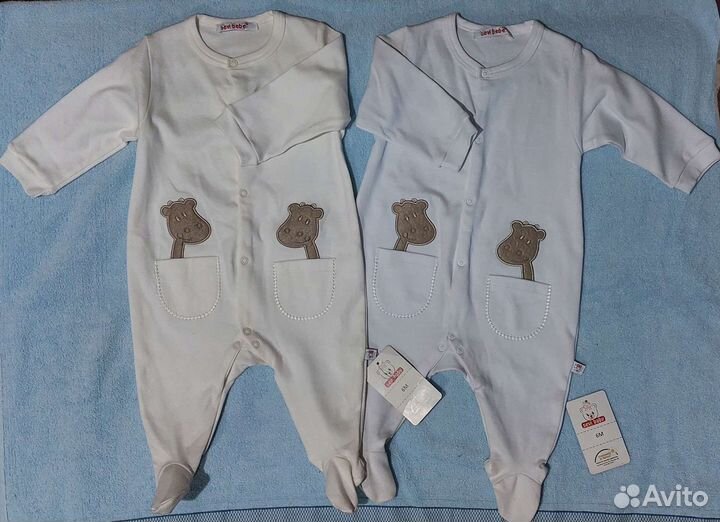 Детские вещи для новорожденных новые