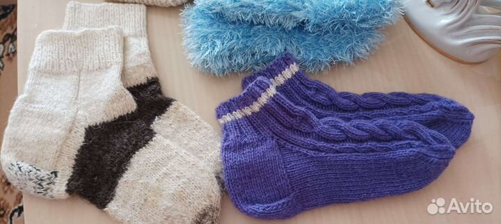 Следки, Носки ручной вязки