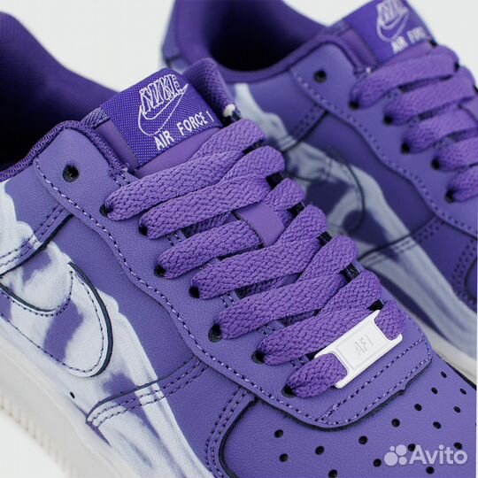 Кроссовки Nike Air Force 1 Low Skeleton Violet