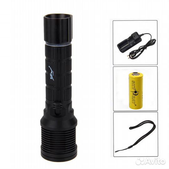 Сверхяркий подводный фонарь TrustFire для дайвинга