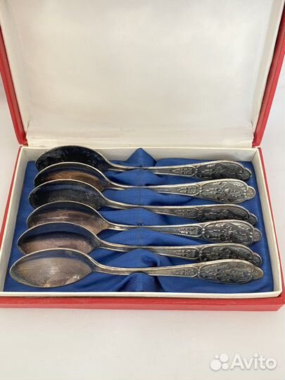 Чайные ложки мельхиор