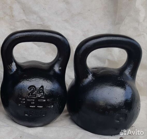 Гири 16.24.32кг. и гантели чугунные. Экспандеры