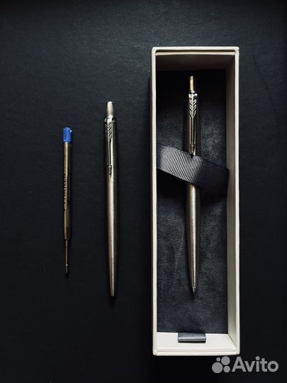 Ручка шариковая Parker Jotter Steel CT BP