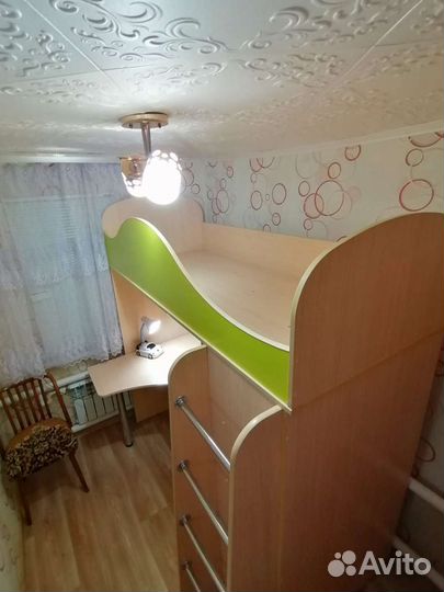 Кровать чердак