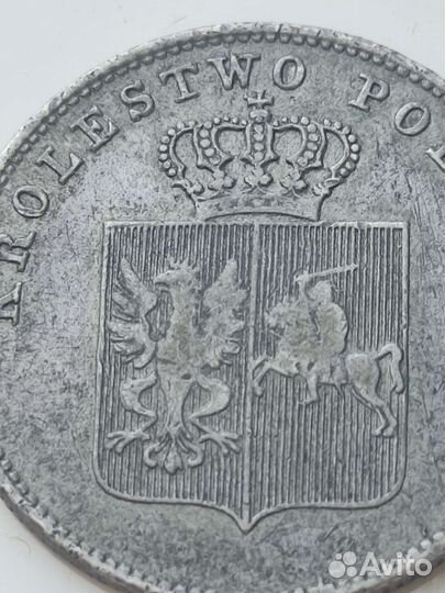 Монета 1831 серебро, Польское восстание