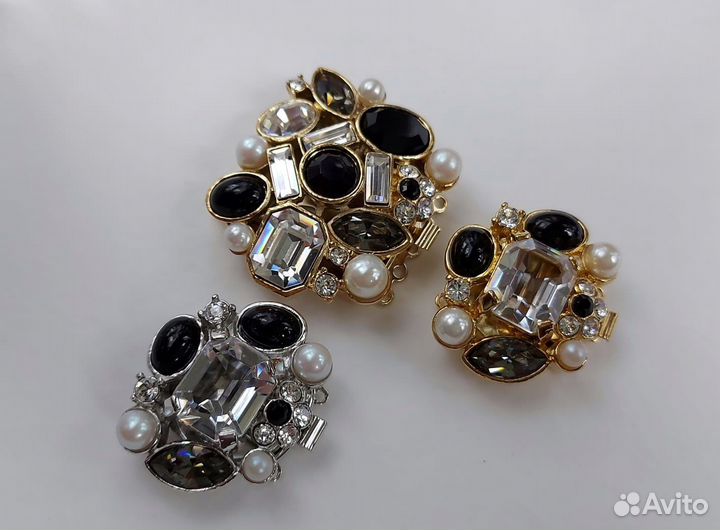 Фурнитура для украшений.Замочек на 5 нитей