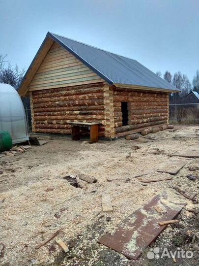 Сруб для бани 