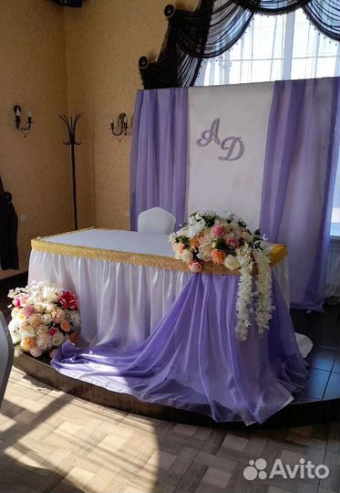 Оформление свадеб