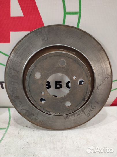 Диски тормозные задние Toyota Avensis ZRT272