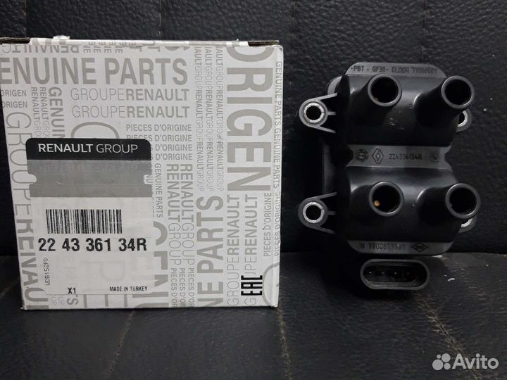 Катушка зажигания рено 8 клапана