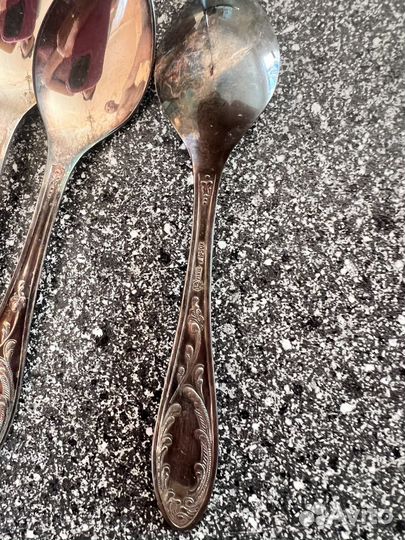 Кофейные ложки мельхиор