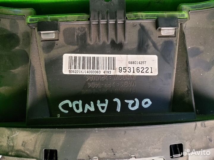 Панель приборов Chevrolet Orlando