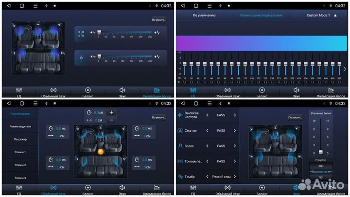 Topway SsangYong Action дорест LTE CarPlay 2/32гб