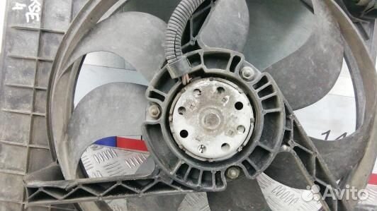 Вентилятор радиатора skoda fabia 1 (KSE04KE01)