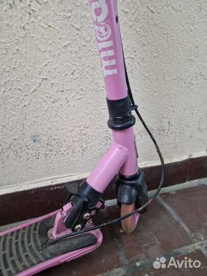 Самокат для девочки светящийся