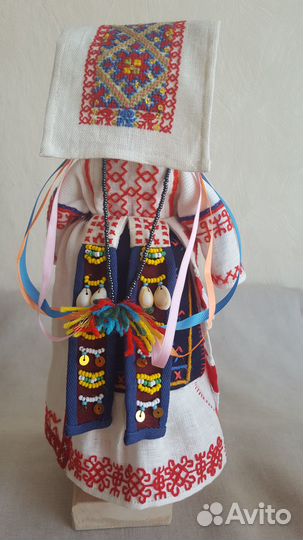 Кукла ижорская (с фарфоровым лицом и ручками)