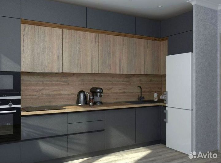 Кухонный гарнитур прямой на заказ