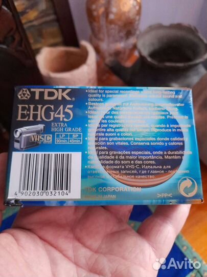 Новая видеокасета TDK - EHG 45