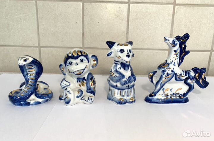 Фигурки гжель