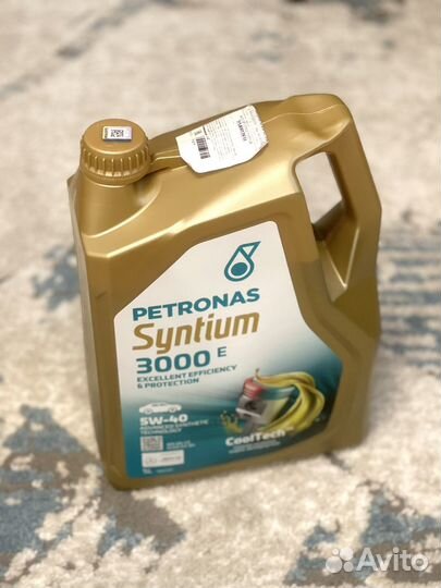 Моторное масло petronas Syntium 3000 E 5W-40 5L