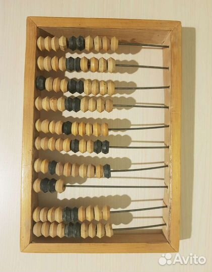 Счеты деревянные СССР