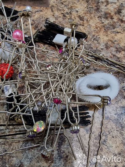 Шпильки для волос новые пакетом