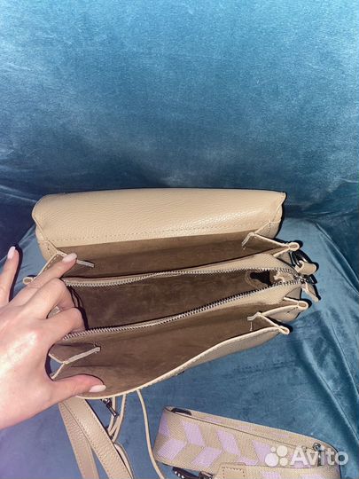 Сумка кросс боди натуральная кожа
