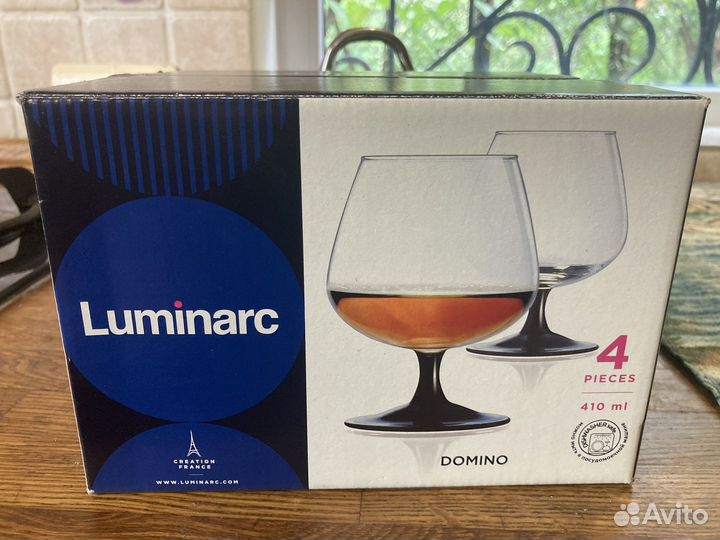 Бокалы Luminarc domino для коньяка