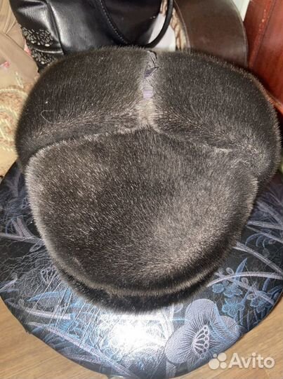 Меховая мужская кепка из нерпы