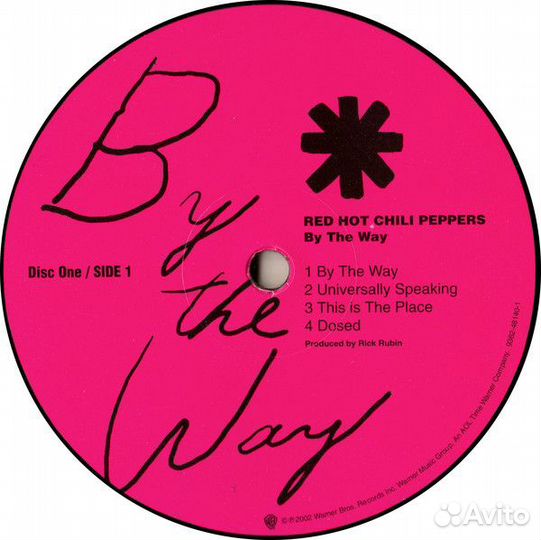 Виниловая пластинка Red Hot Chili Peppers - By The