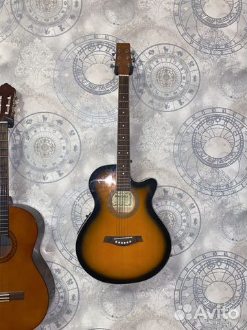 Электроакустическая гитара Martinez SW-024HC/SB