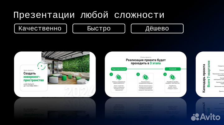 Презентации, инфографика