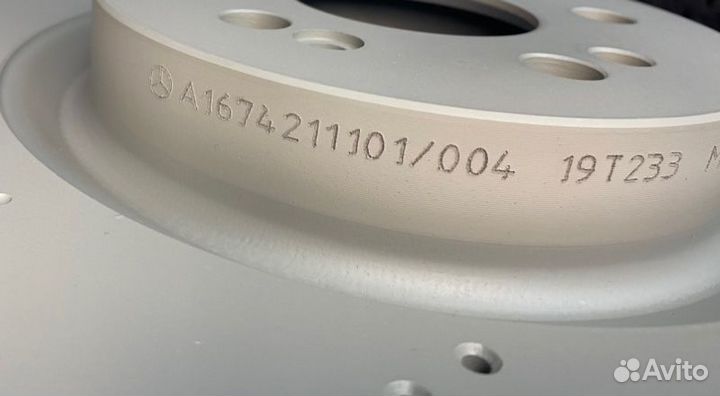 Диски тормозные передние Mercedes-Benz Gls