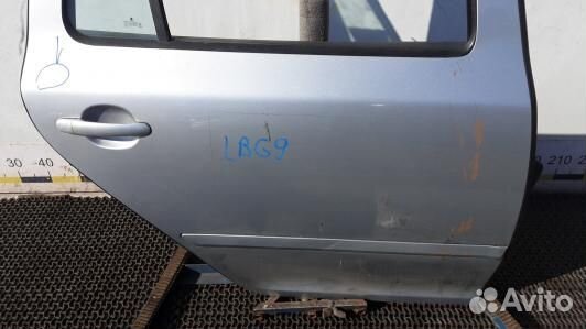 Дверь задняя правая skoda octavia A5 (LBG09FT01)