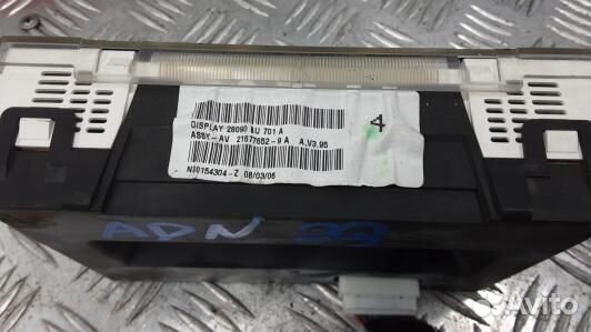 Монитор nissan almera N16 (ADN29JA01)