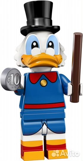 Lego minifigures scrooge McDuck new