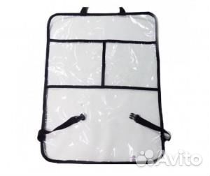 Защита сиденья от грязных ног ребенка, органайзеры