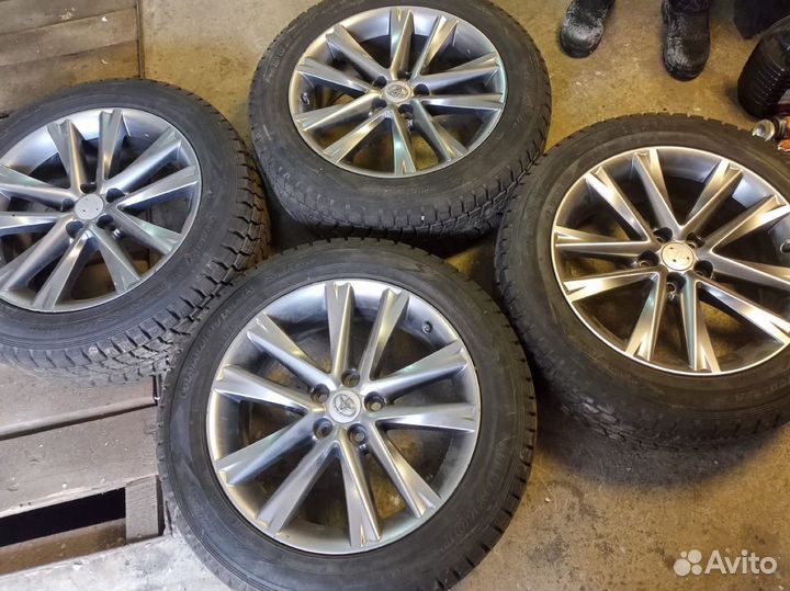 Диски lexus с Резиной dunlop