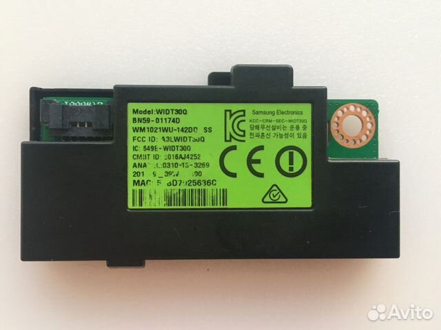 Плата wi-fi BN59-01174D на samsung UE40MU6103U