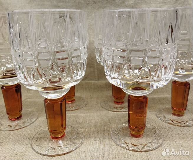 Бокал фужер Олимпиада-80. Хрусталь СССР