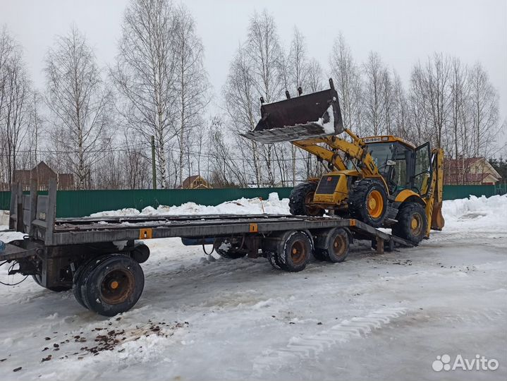 Прицеп шасси Jumbo Helmond, 1988