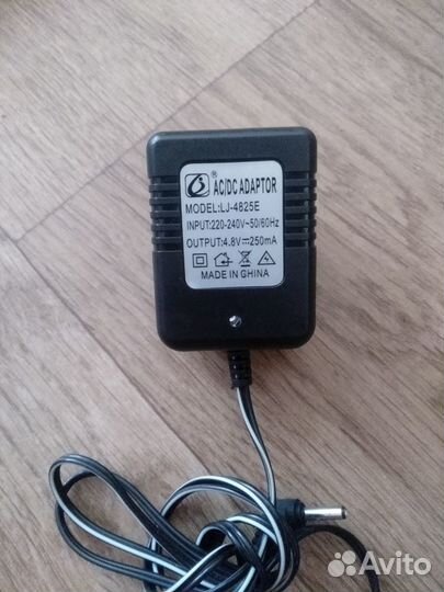 Блок питания 4.8v 250mA