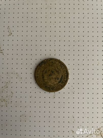 Монета 5 копеек 1928 года